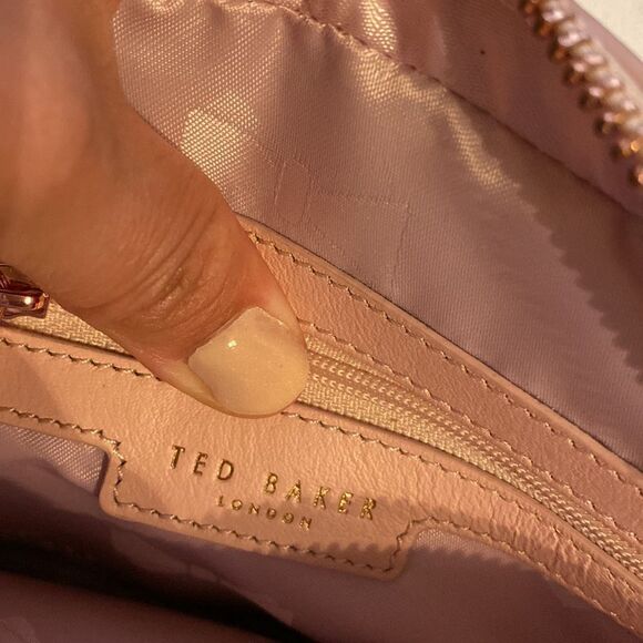 NWT Ted Baker London Sunshine Quilted Blush Pink Camera Bag - Picture 13 of 14
